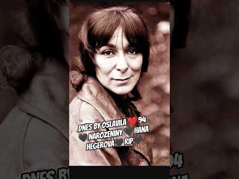 Hana Hegerová,rozená Carmen Mária Štefánia(Beatrix)Farkašová ❤️20.10 1931 Bratislava???? 23.3 2021 Prah