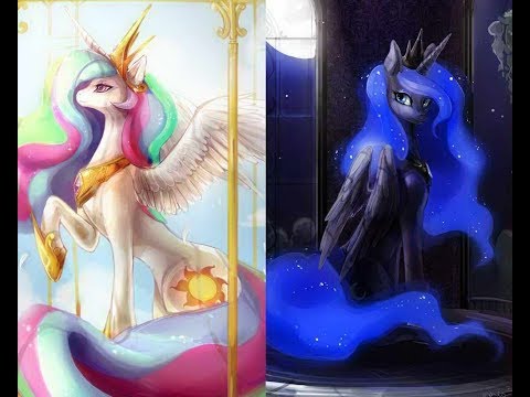 MLP:FIM [FULL PMV] Princess☀️Celestia & Princess🌙Luna - Tribute 6 - Happy Now