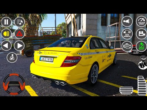 US Prado Car Taxi Cab Simulator 3D - Car Driving in Open World City - Android GamePlay