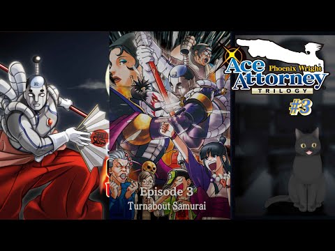 Solving the Steel Samurai Case in Phoenix Wright: Ace Attorney Trilogy - part 3