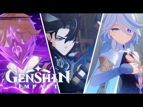 (4.0 - 4.2) ALL CINEMATIC CUTSCENES FROM FONTAINE ARCHON QUEST | Genshin Impact