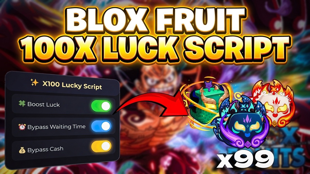 Blox Fruits 100x Luck Booster Script - Premium Edition
