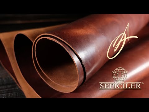 Sepici Leather - Newport Crazy Pecan 5-6oz (Veg Tan)