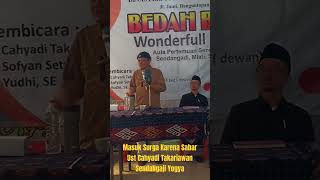 Download lagu Masuk Surga Karena Sabar - Ust Cahyadi Takariawan - SendaNgaji Yogya #shorts mp3