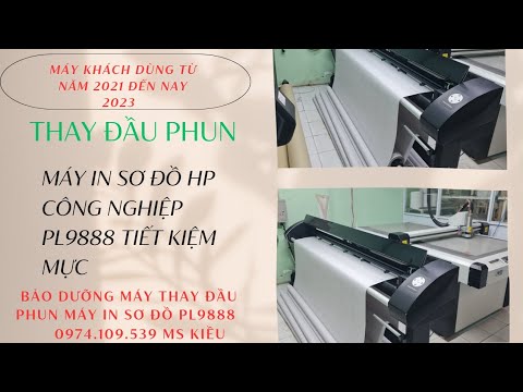 thay đầu phun máy in sơ đồ PL9888 tiết kiệm mực