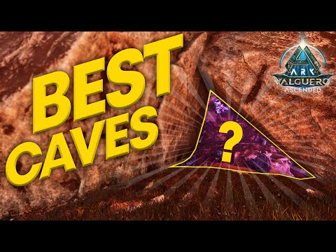 TOP 15 BEST Caves on VALGUERO! | ARK: Survival Ascended