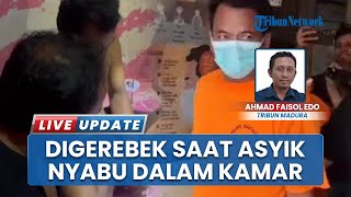 Bukan Wajah Baru, Residivis Narkoba Terciduk Asyik Hisap Sabu saat Digerebek Polisi di Bangkalan