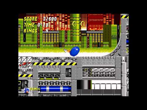 Sonic 2 - Chemical Plant Zone Alternate Route: No Chemical Bath