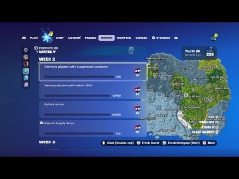 Fortnite New OG Week 2 Weekly Quests (Fortnite OG)