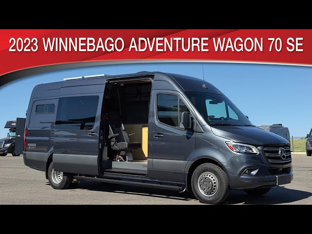 Preview image of 2023 Winnebago Adventure Wagon 70 SE Class B Van Built On The Mercedes Sprinter Chassis youtube video