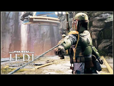 Boba Fett Captures Caij Cutscene Star Wars Jedi Survivor