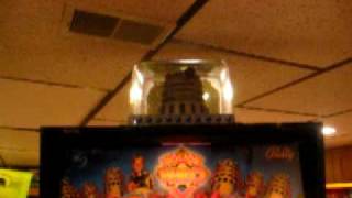Doctor Who Pinball Dalek Head in motion