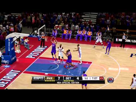 Dragic to PJ Tucker Alley Oop NBA Live 14