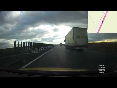 Hungary. Motorway M15, Rajka — Levél, 2020, 4x