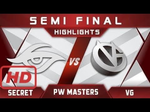Secret vs VG Semi Final Perfect World Masters 2017 Highlights Dota 2