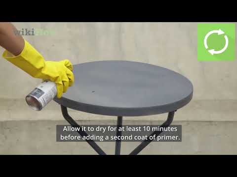 How to Spray Paint Metal