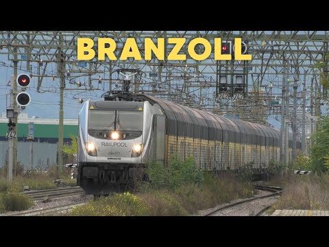 #279 E186 in new colors | Brenner Railway with freight and passenger traffic in the lowlands