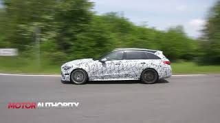 2023 Mercedes Benz AMG C63 Wagon spy video