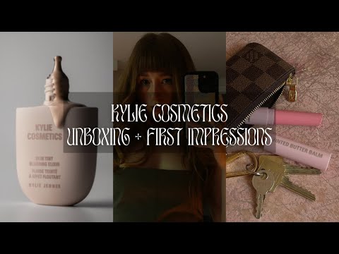 KYLIE JENNER SKIN ELIXIR UNBOXING & FIRST IMPRESSIONS