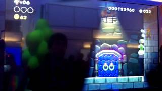 New Super Luigi U: Lemmy's Lights-Out Castle Gameplay Footage (E3 2013)