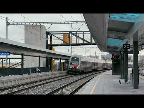 Nová vlaková zastávka Praha-Rajská zahrada