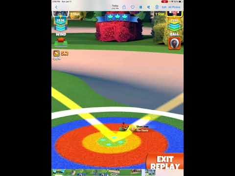 Golf Clash Slider Demonstration Clash Caddie Notebook Eaglex5 Hole #7 #ClashCaddie - YouTube