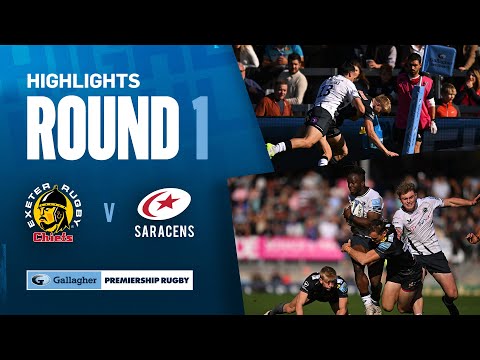 Exeter Chiefs v Saracens - HIGHLIGHTS | Exciting 13-Try Match! | Gallagher Premiership 2023/24