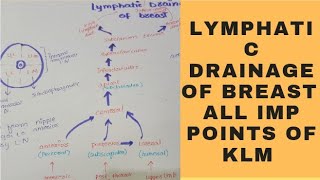 lymphatic drainage of breast (part 2) must watch  this video