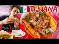 Mexican Street Food In Tijuana INSANE TACOS TOUR IN MEXICO Part 2