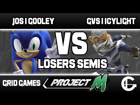 JOS | Gooley (Sonic/Wolf) VS GVS | Icylight (Sheik/ROB) | Grid Project M Weekly 58 | Losers Semis