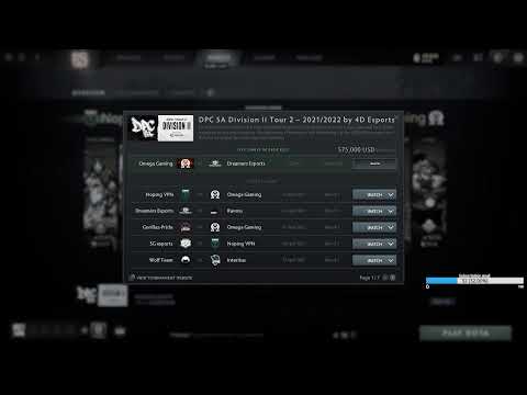 Dota 2 - Noping VPN vs Omega Gaming (no commentary)