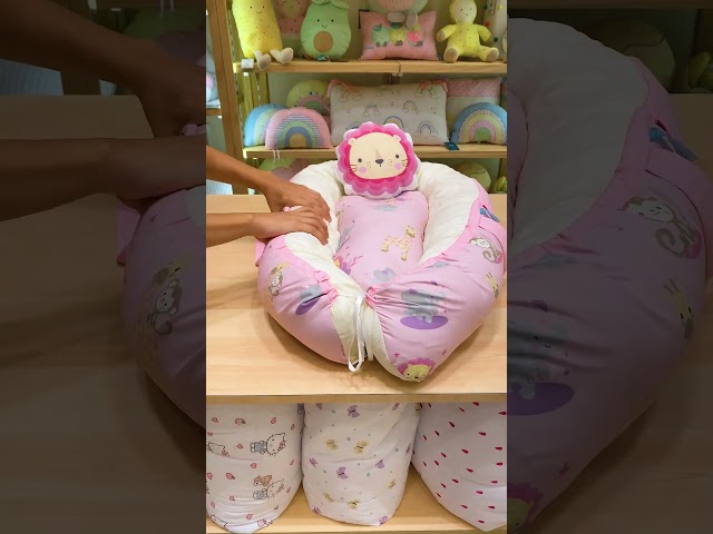 Kit berço + ninho Selva Baby Rosa 💖 REF: 192089 #graodegente #lojadebebe #quartodemenina