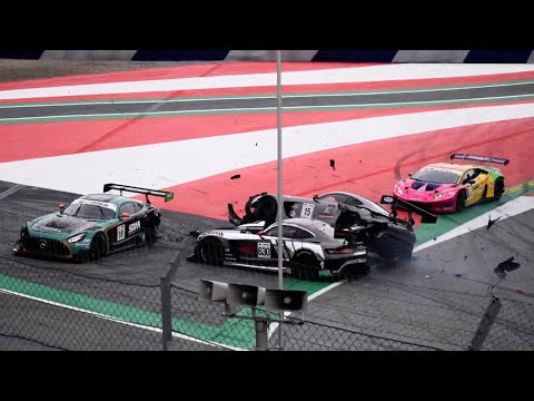 International GT Open Red Bull Ring 2022  Big Crash