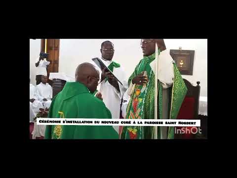 Installation canonique du Nouveau curé à la paroisse saint NOrbert de mont- ngafula le 18 janv 2026