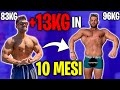 AGGIORNAMENTO FISICO + 13 KG in 10 mesi - Chi è il mio PREPARATORE?