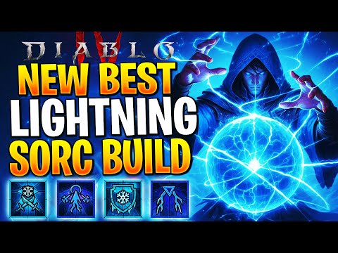 THIS LIGHTNING SORCERER BUILD IS S-TIER! Diablo 4 Sorc Build SEASON 9