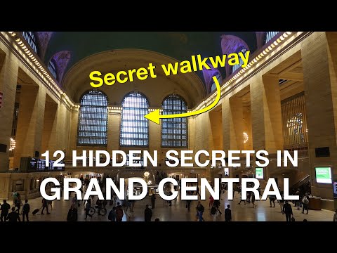 12 HIDDEN SECRETS in Grand Central | New York City