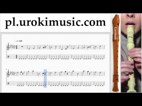 Jak Grać Na Flecie Prostym (Niemiecki) Charlie Puth - Attention Tabulatura Lekcje Część 1 Ćwiczenia