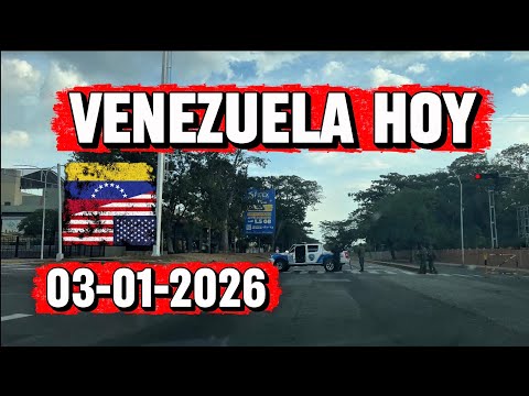 🆘THE STREETS OF VENEZUELA TODAY JANUARY 3