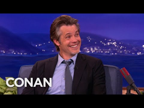 Timothy Olyphant Will Be A Weed-Smoking 007 - CONAN on TBS