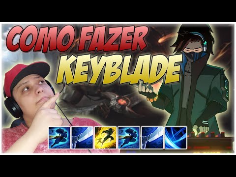 COMO FAZER KEYBLADE DO YASUO