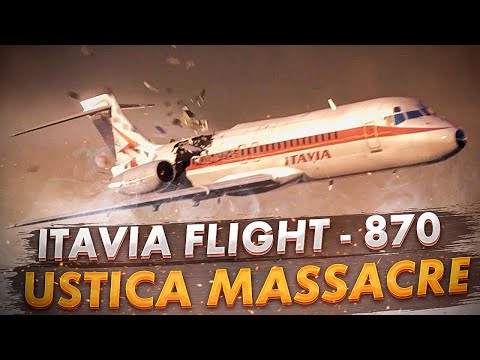 Ustica Massacre. Air Crash DC-9 Itavia Flight 870