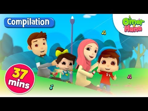 Omar & Hana | Inshaallah, Everything Belongs to Allah & More | Islamic Nursery Rhymes