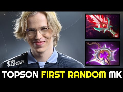 When TOPSON Random Monkey King — Bad Start to Fountain Dive Dota 2