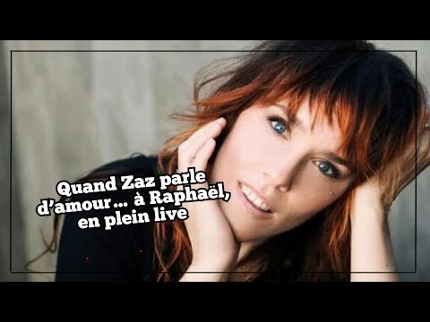 Zaz fait une déclaration choc à Raphaël en direct : ‘Quand on est tous les deux…’