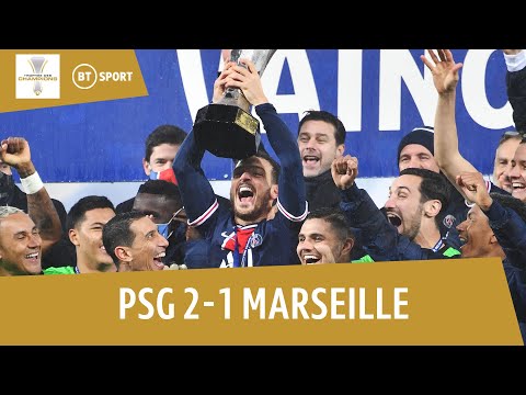 PSG vs Marseille (2-1) | Pochettino wins first trophy as manager | Trophée des Champions Highlights