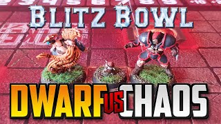 Blitz Bowl Season 2 - Dwarfs vs Chaos - 1st League, Group B, Game 2