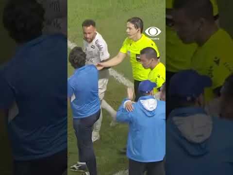 Confusão entre Neymar e Rogério Ceni
