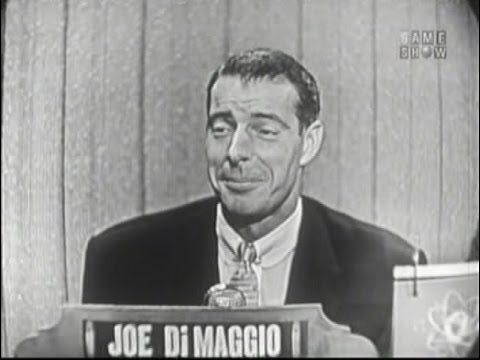 What's My Line? - Joe DiMaggio (Sep 18, 1955)