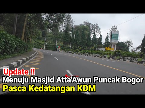 Update‼️Menuju Masjid Atta"Awun Puncak Bogor Melihat Perkembangan Pasca KDM Datang